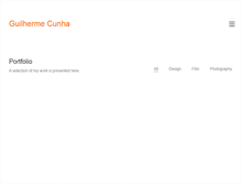 Tablet Screenshot of guicunha.com